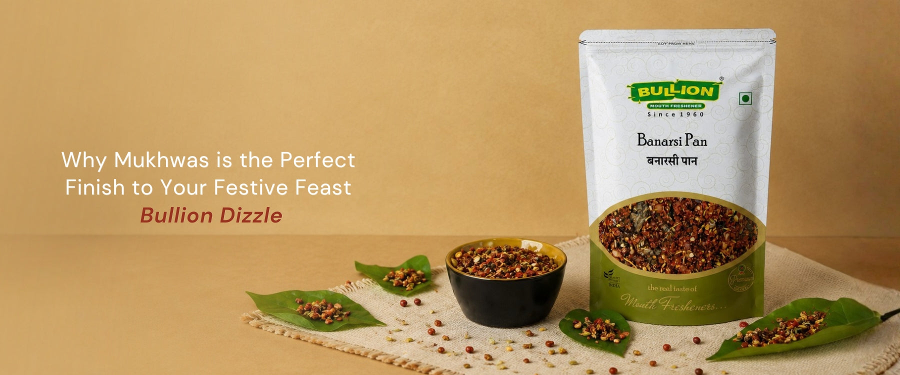 Why Mukhwas is the Perfect Finish to Your Festive Feast | Premium Mouth Freshener by Bullion Dizzle