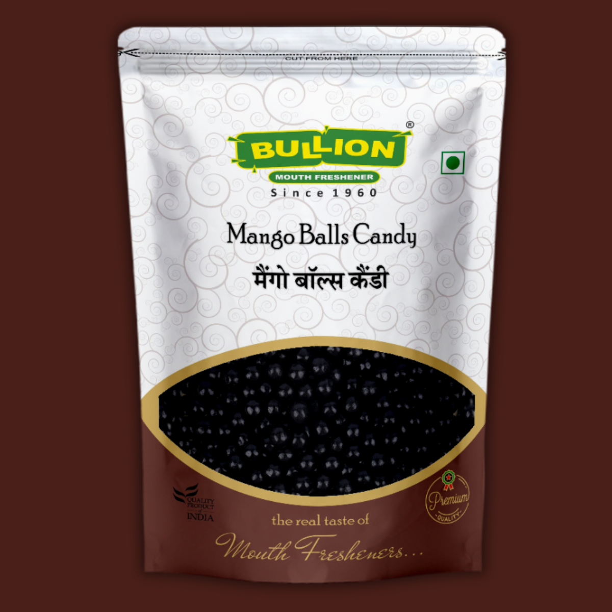 Bullion Mango Balls Candy Black