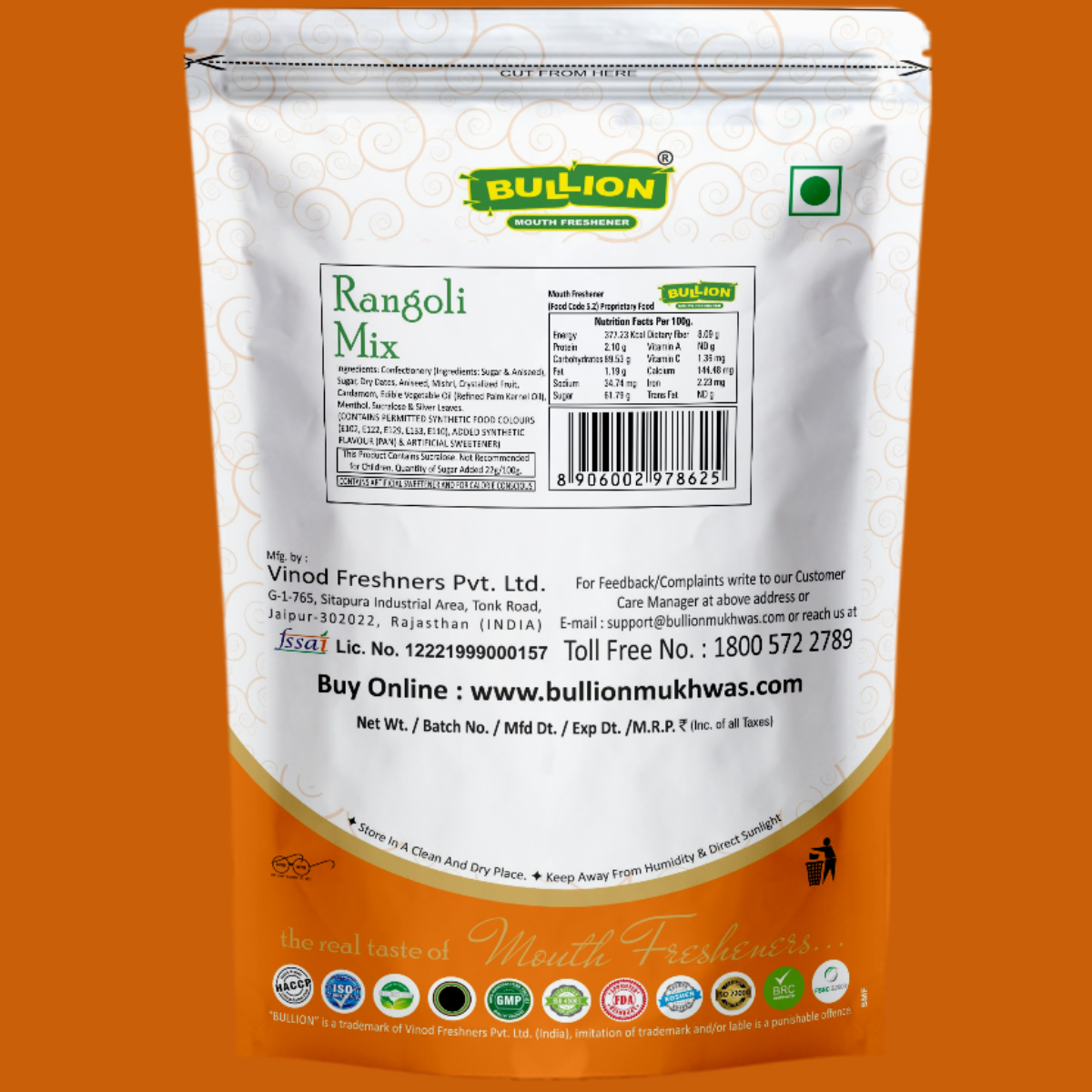 Bullion Rangoli Mix