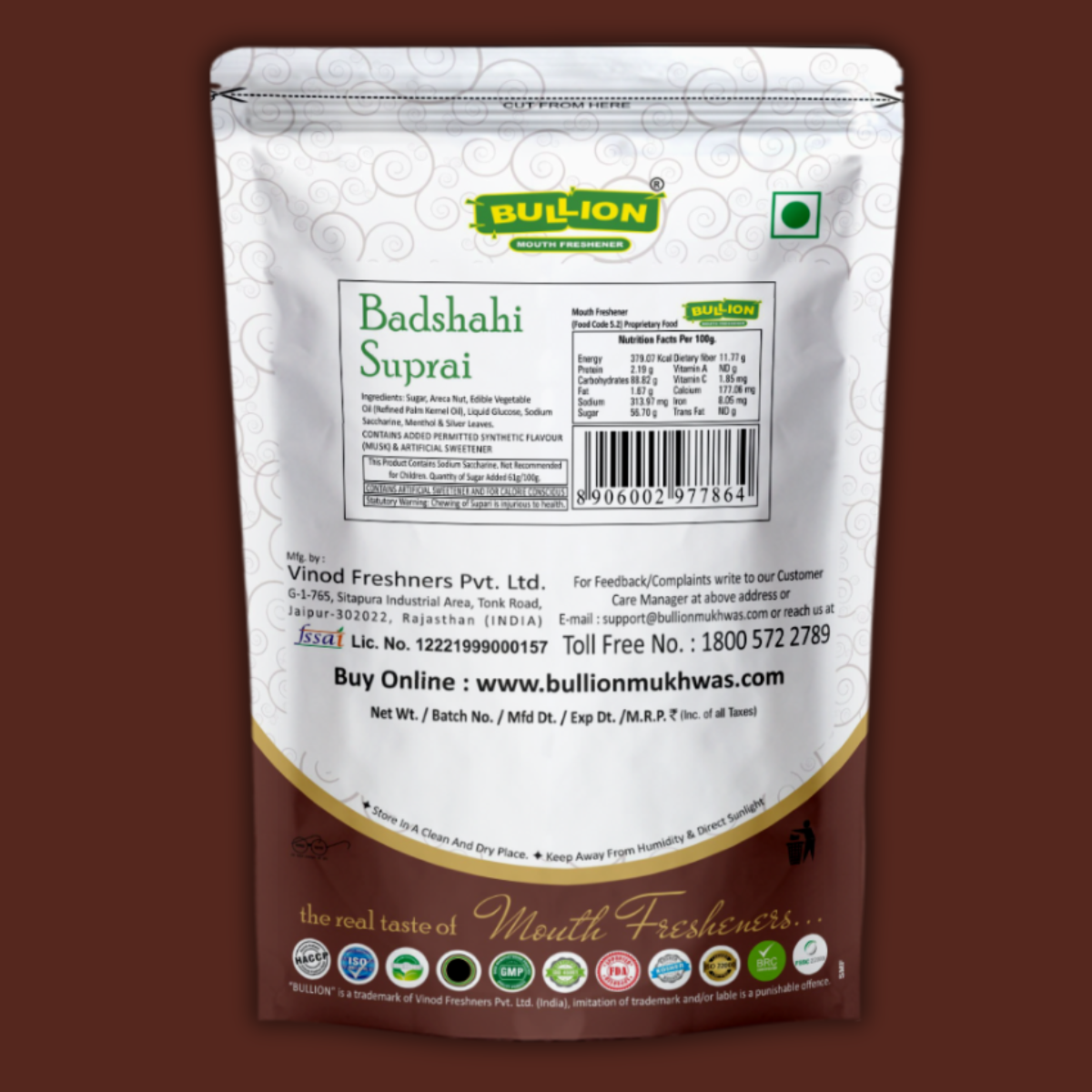 Bullion Baadshahi Supari