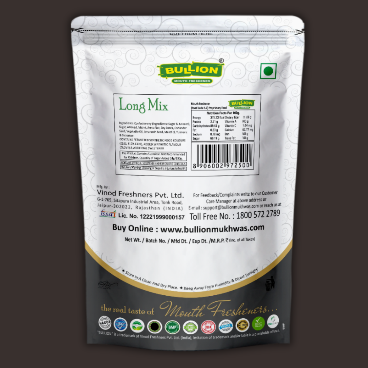 Bullion Long Mix
