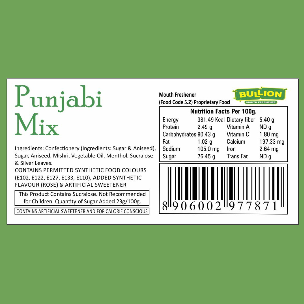 Bullion Punjabi Mix