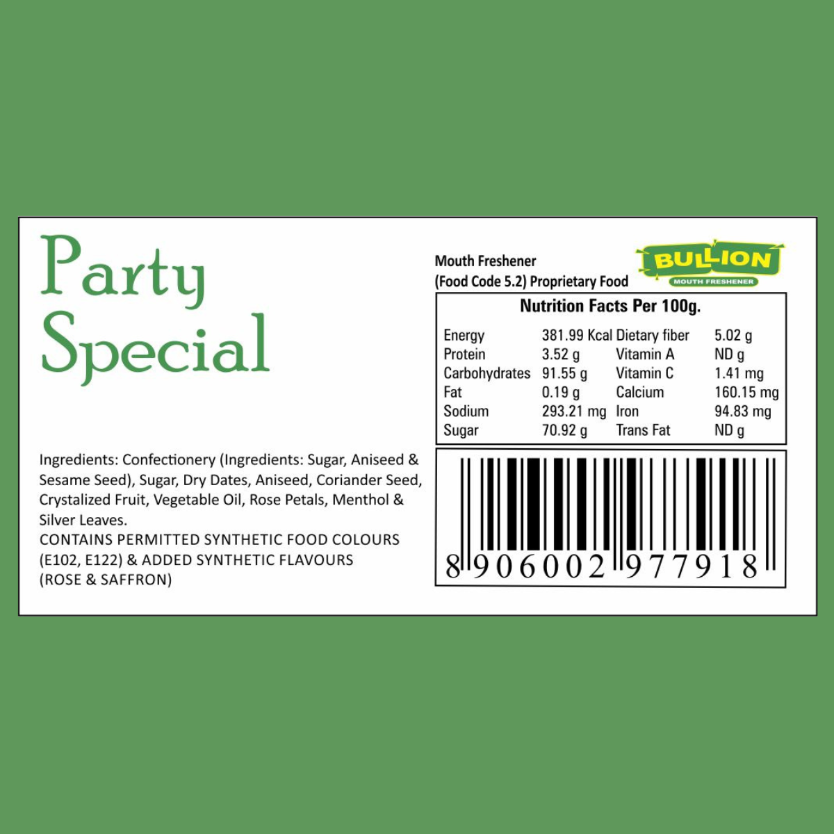 Bullion Party Special