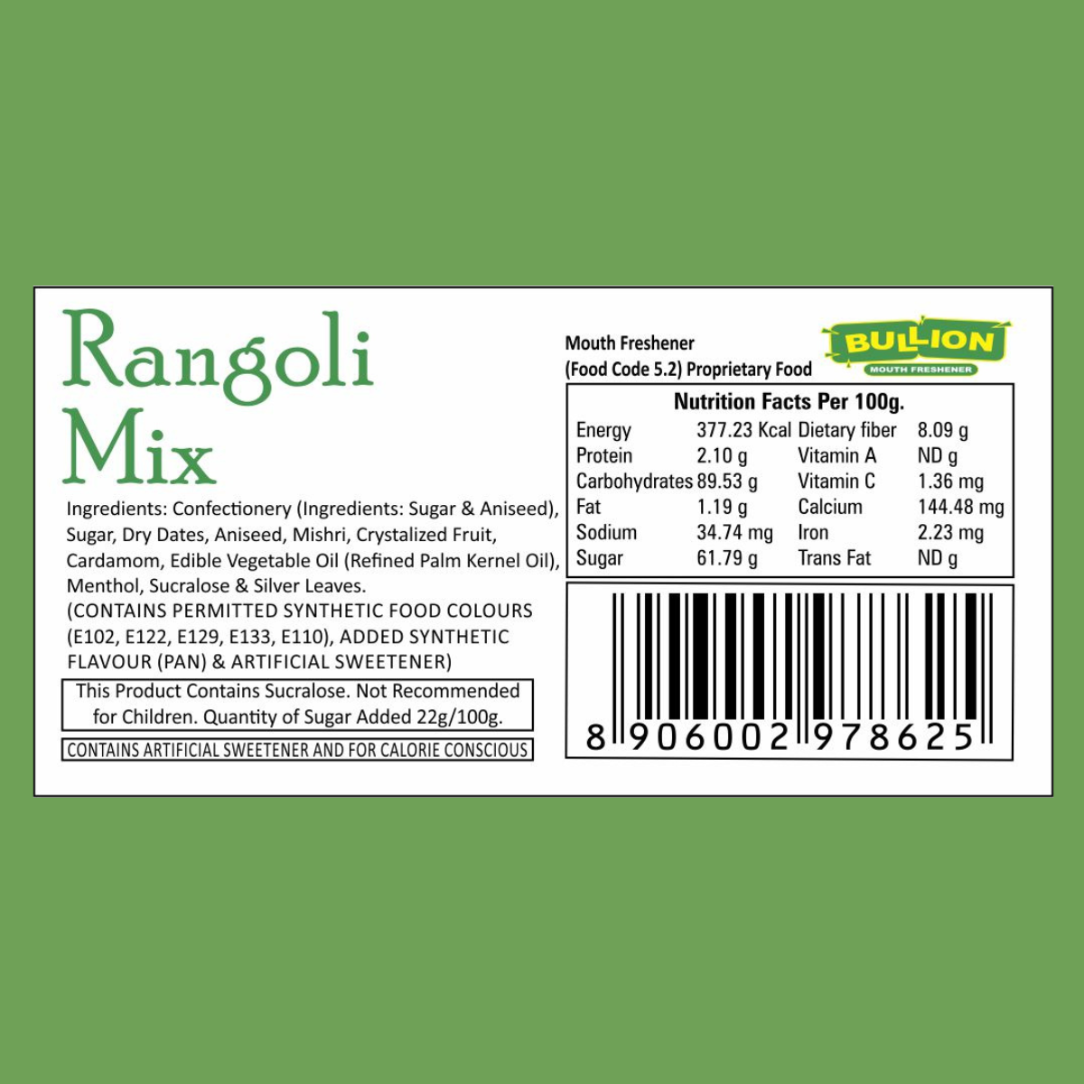 Bullion Rangoli Mix