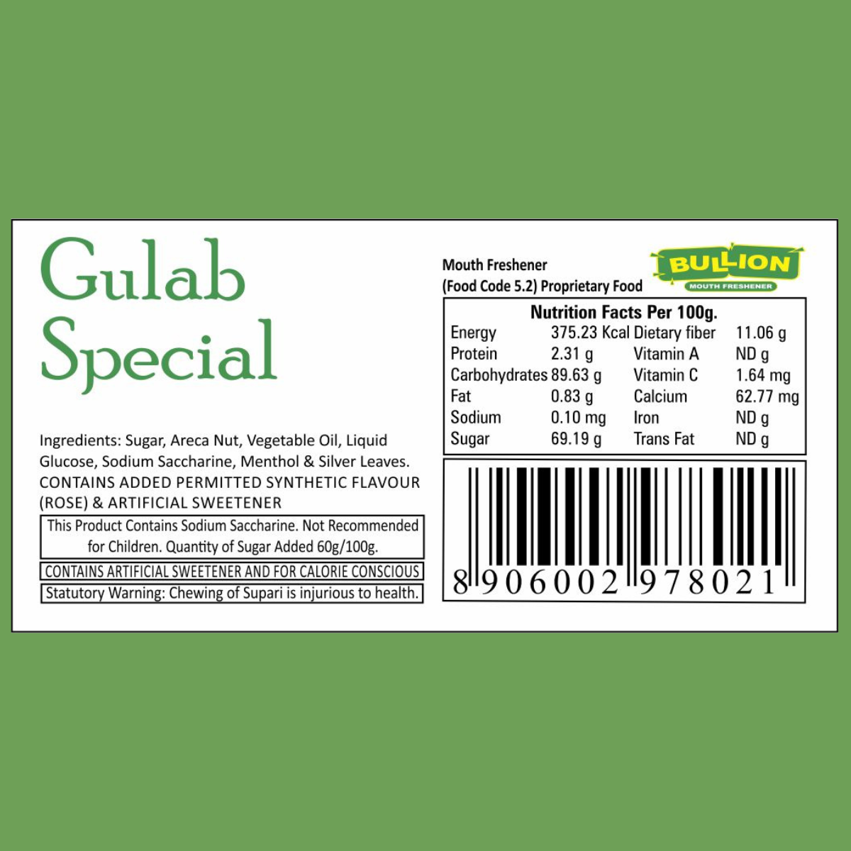 Bullion Gulab Special