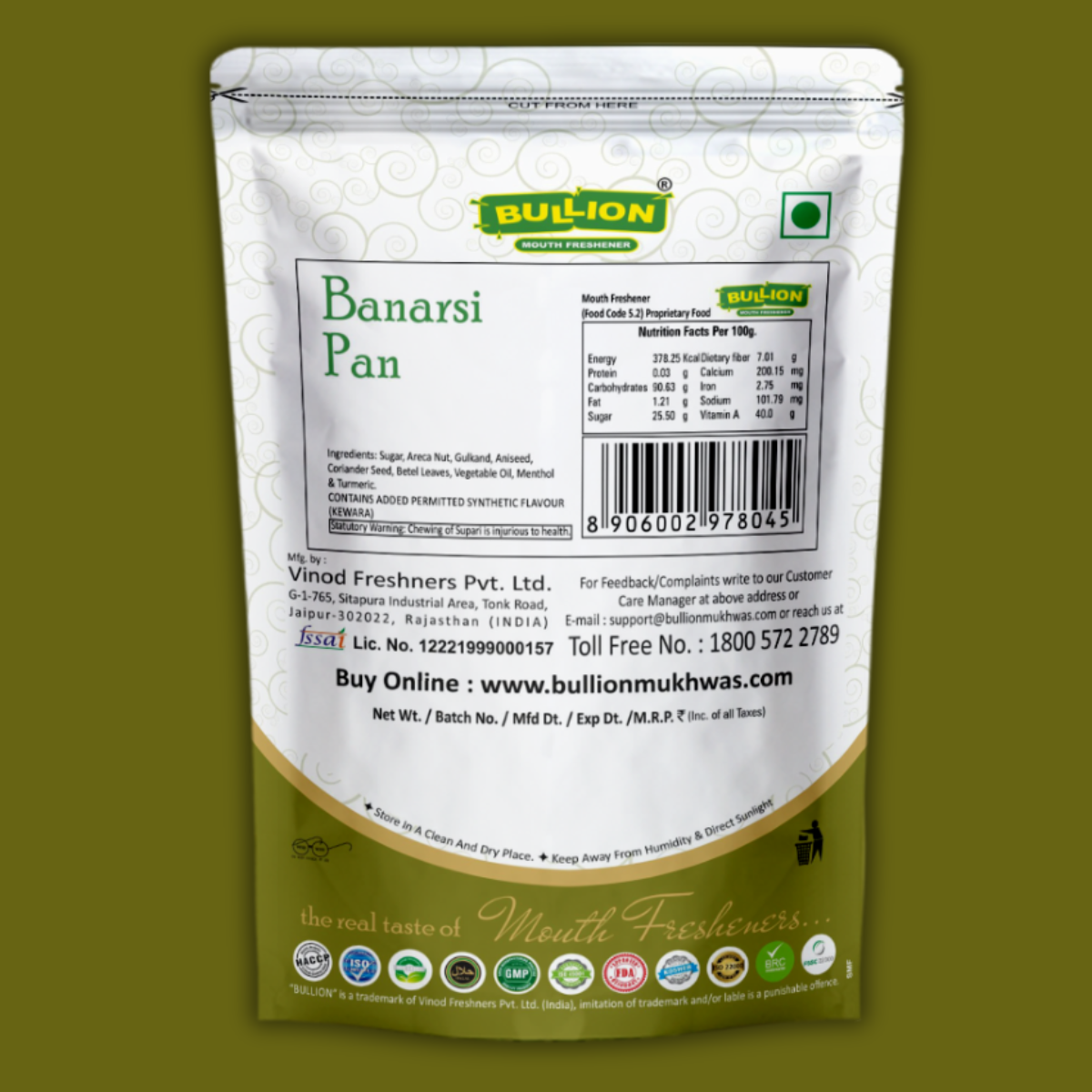 Bullion Banarsi Pan