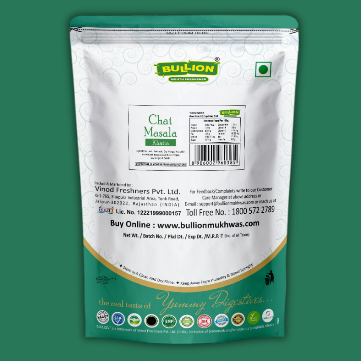 Bullion Chat Masala