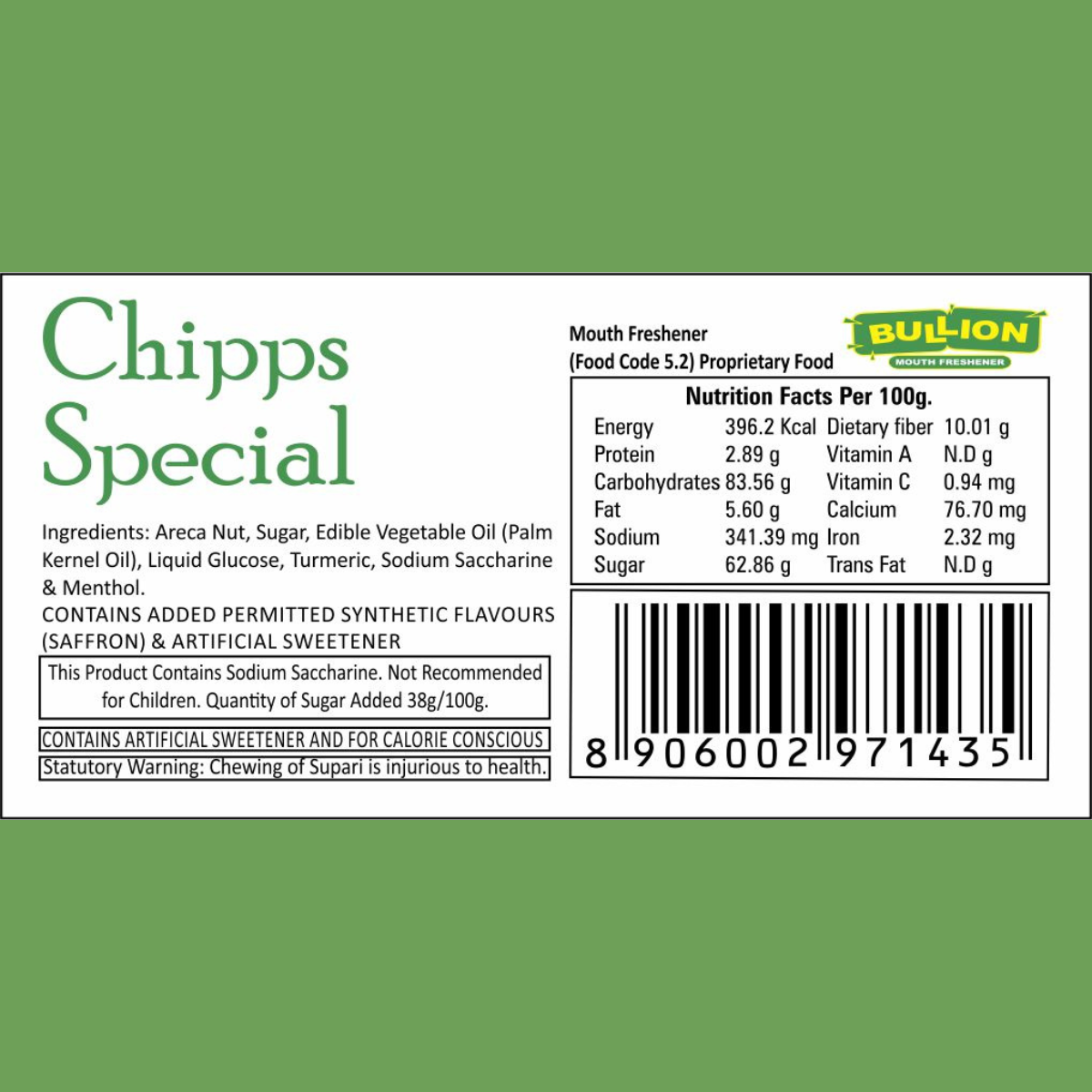 Bullion Chipps Special