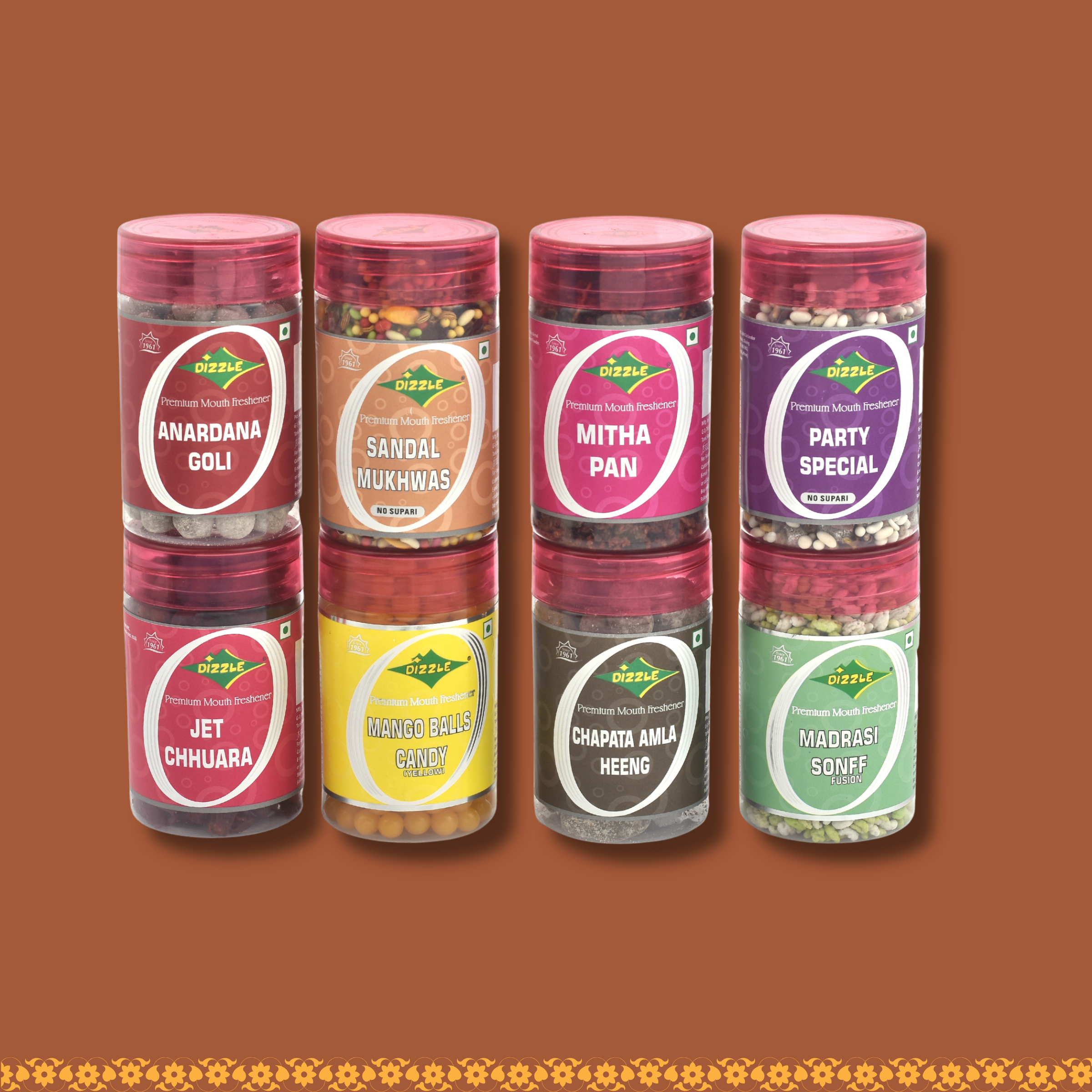 Dizzle Uphaar Mukhwas Delight - 8 PC MTS