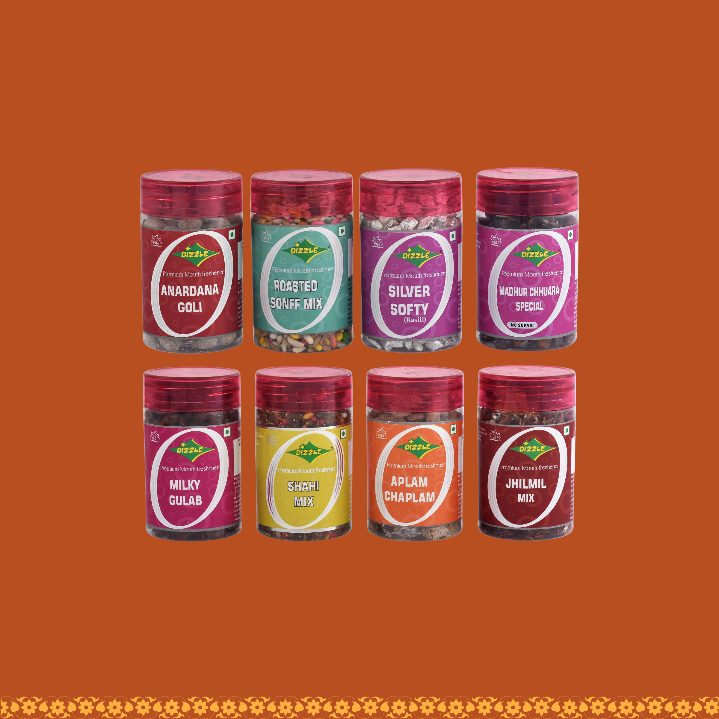 Dizzle Uphaar Premium Mukhwas - 8 PC MTS