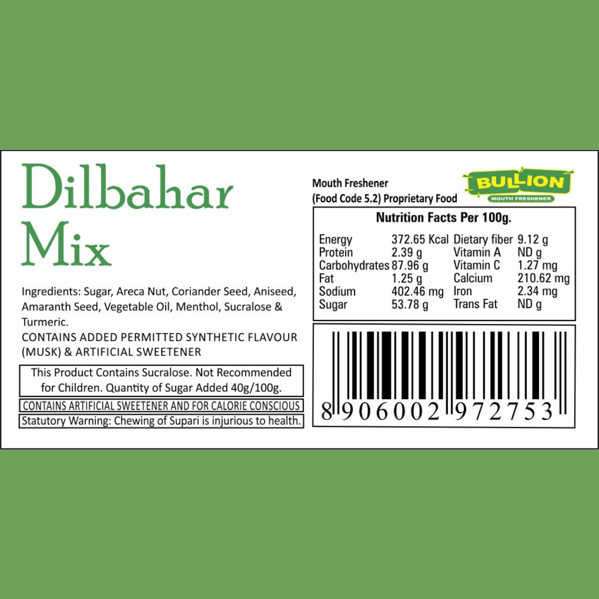 Bullion Dilbahar Mix
