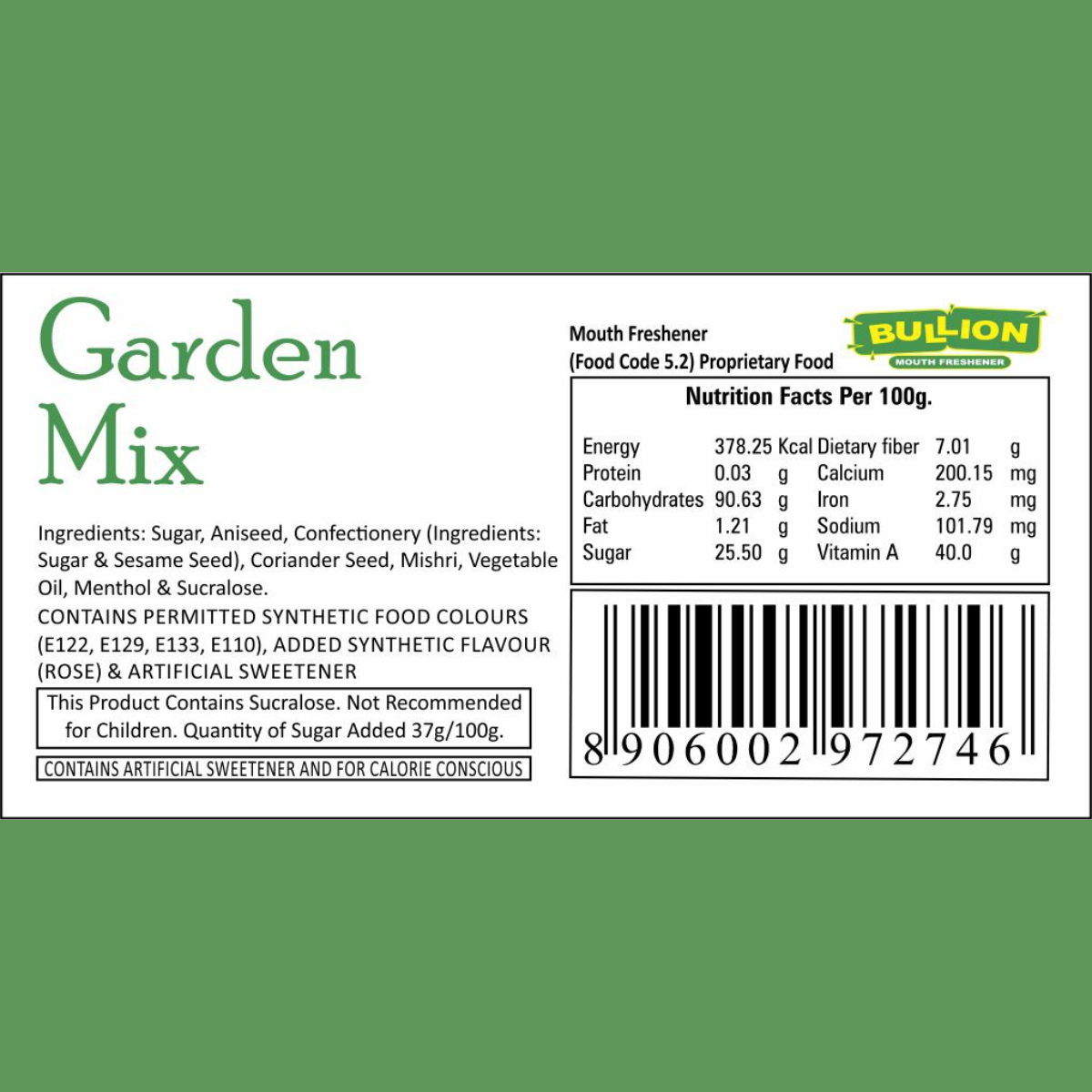 Bullion Garden Mix