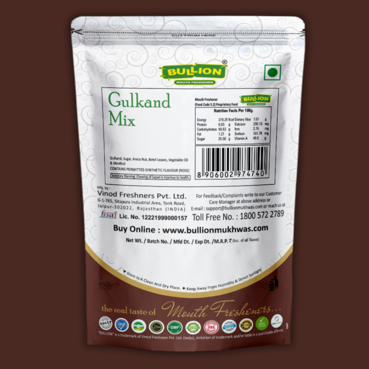 Bullion Gulkand Mix