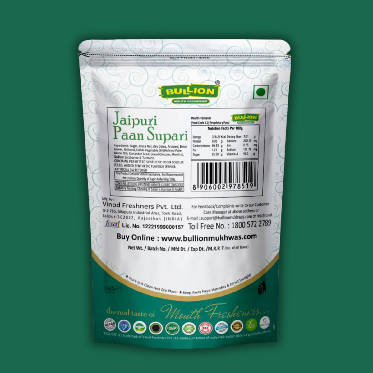 Bullion Jaipuri Paan Supari