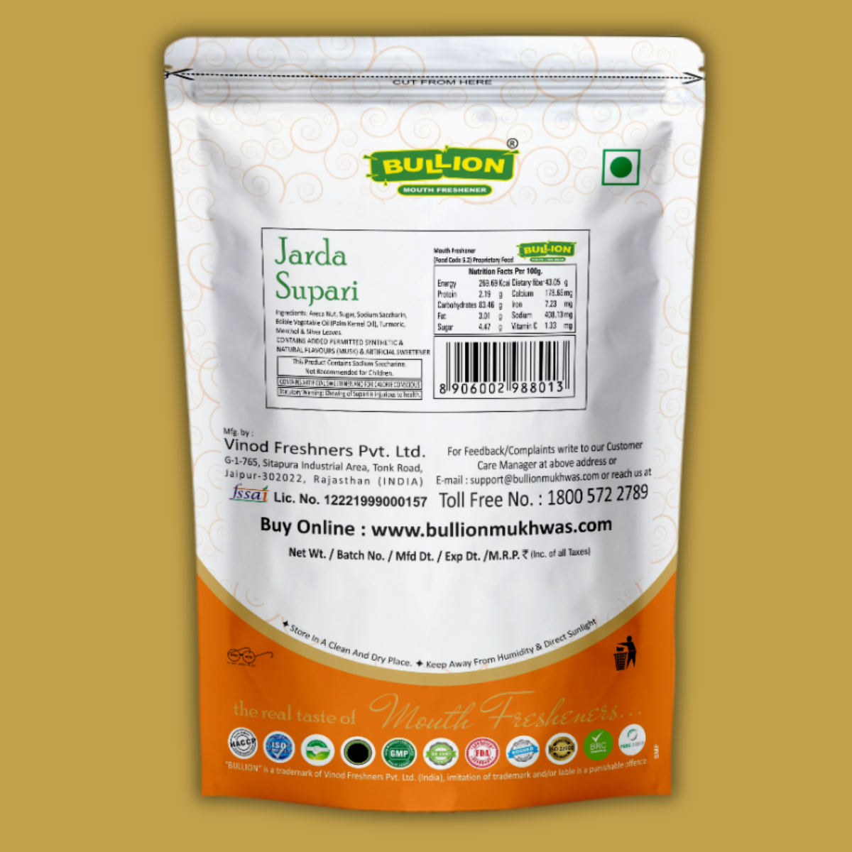 Bullion Jarda Supari