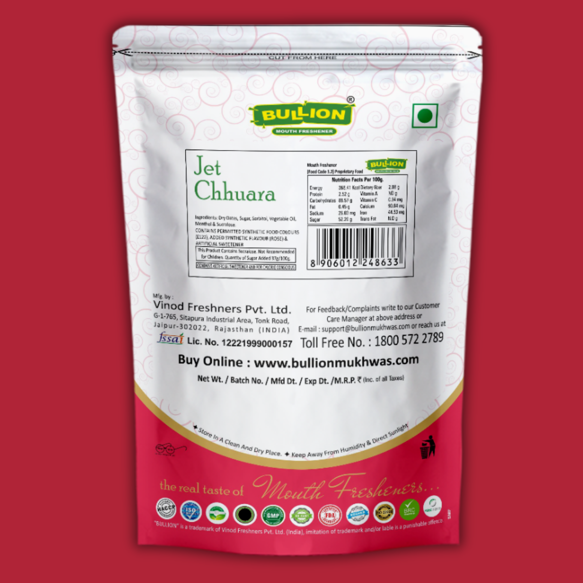Bullion Jet Chhuara