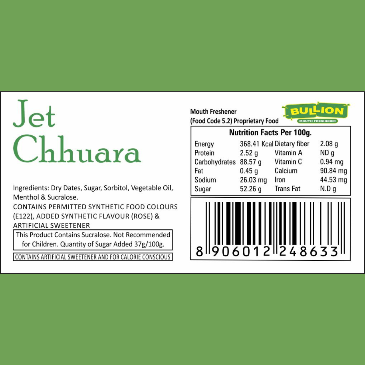 Bullion Jet Chhuara
