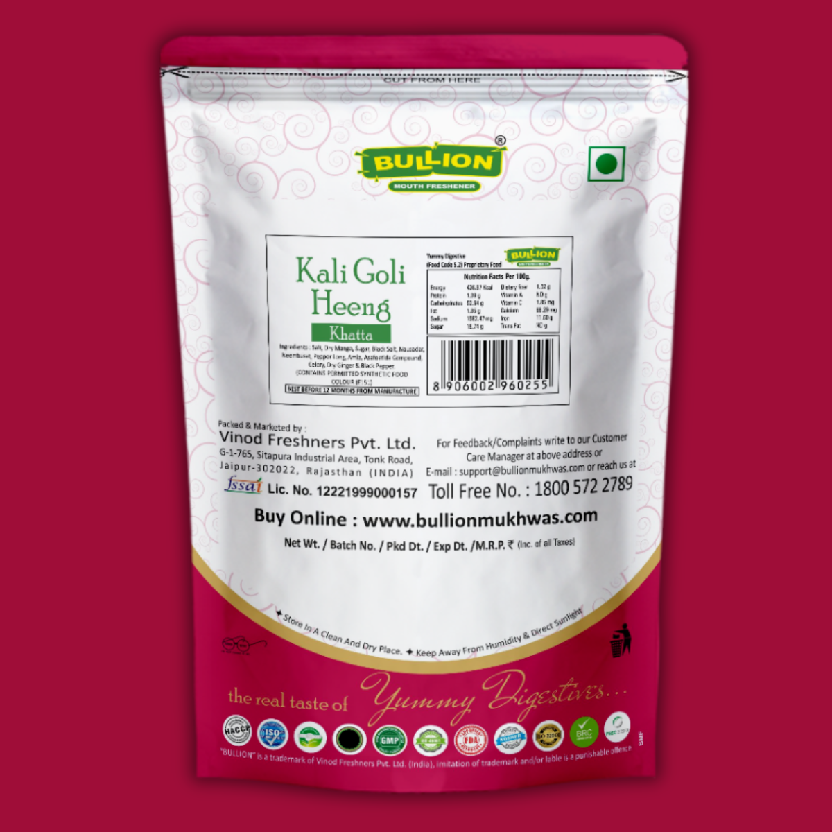 Bullion Kali Goli Heeng