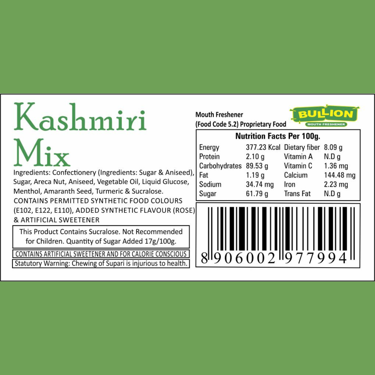 Bullion Kashmiri Mix