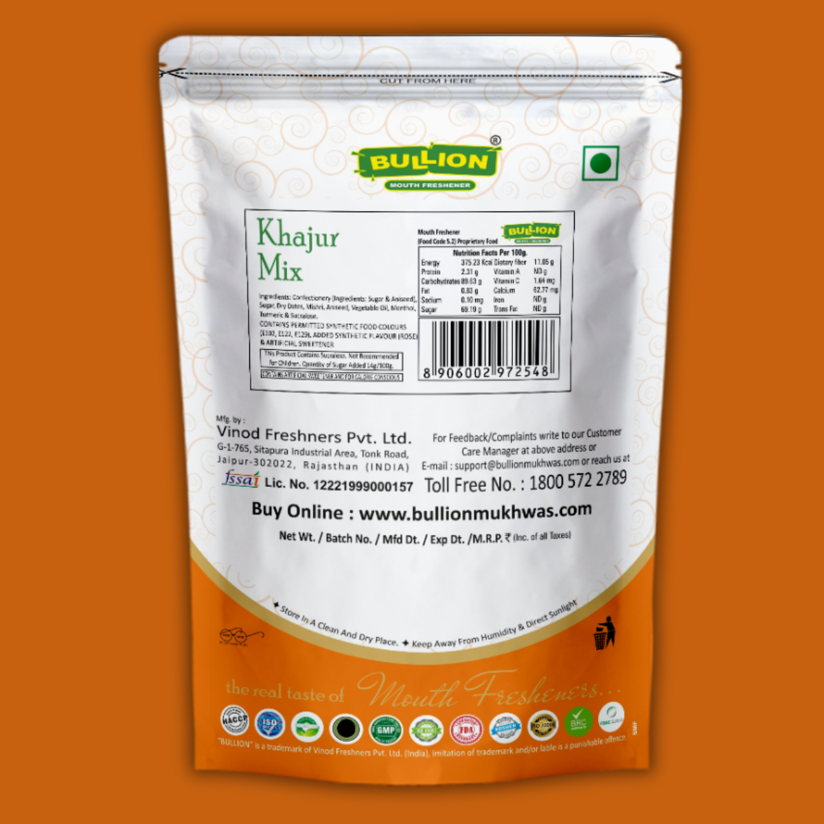 Bullion Khajur Mix