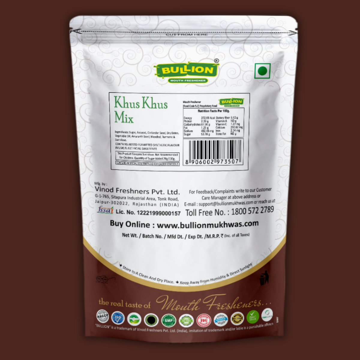 Bullion Khus Khus Mix