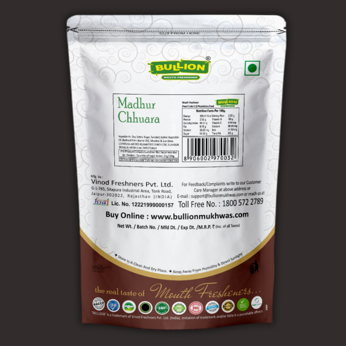 Bullion Madhur Chhuara