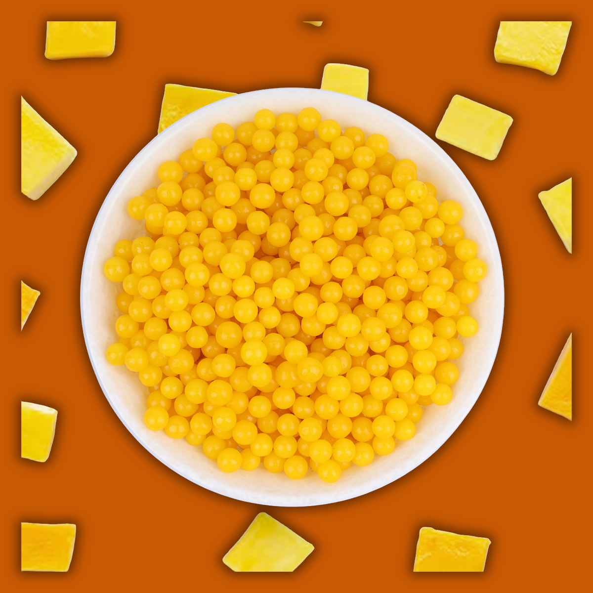 Bullion Mango Balls Candy Yellow