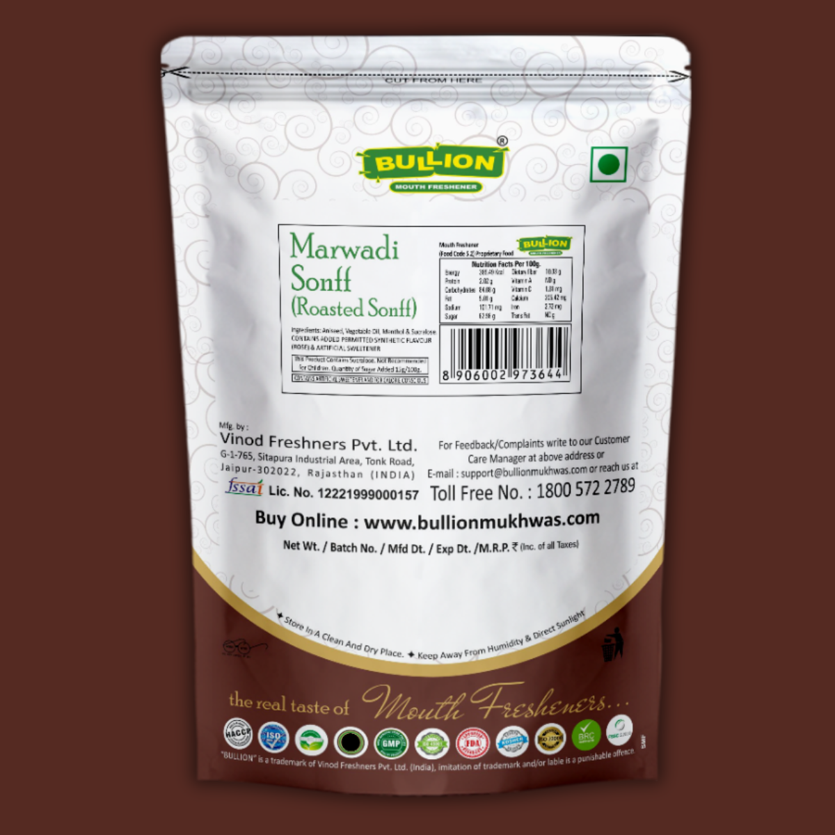 Bullion Marwari Sonff (Roasted Sonff)
