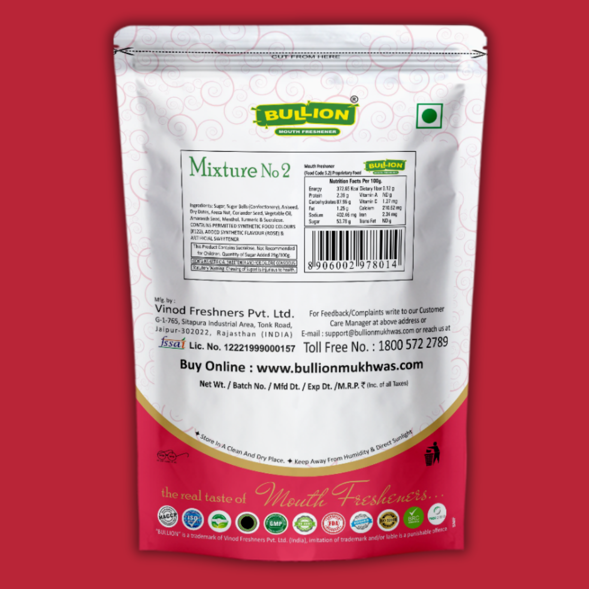 Bullion Mixture No.2