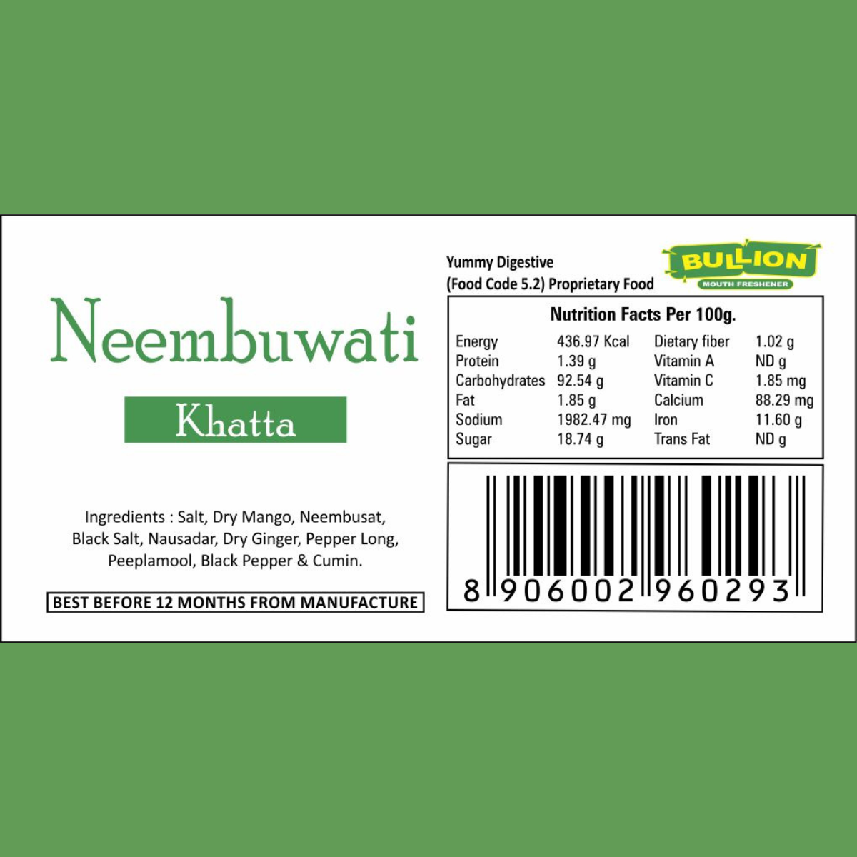 Bullion Neembuwati