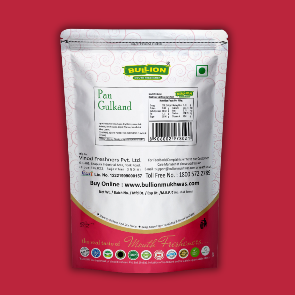 Bullion Pan Gulkand