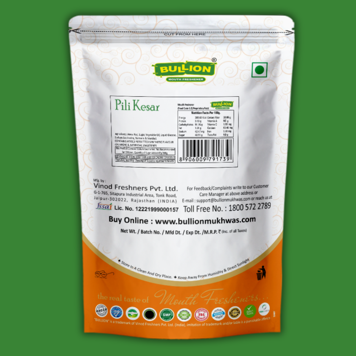 Bullion Pili Kesar