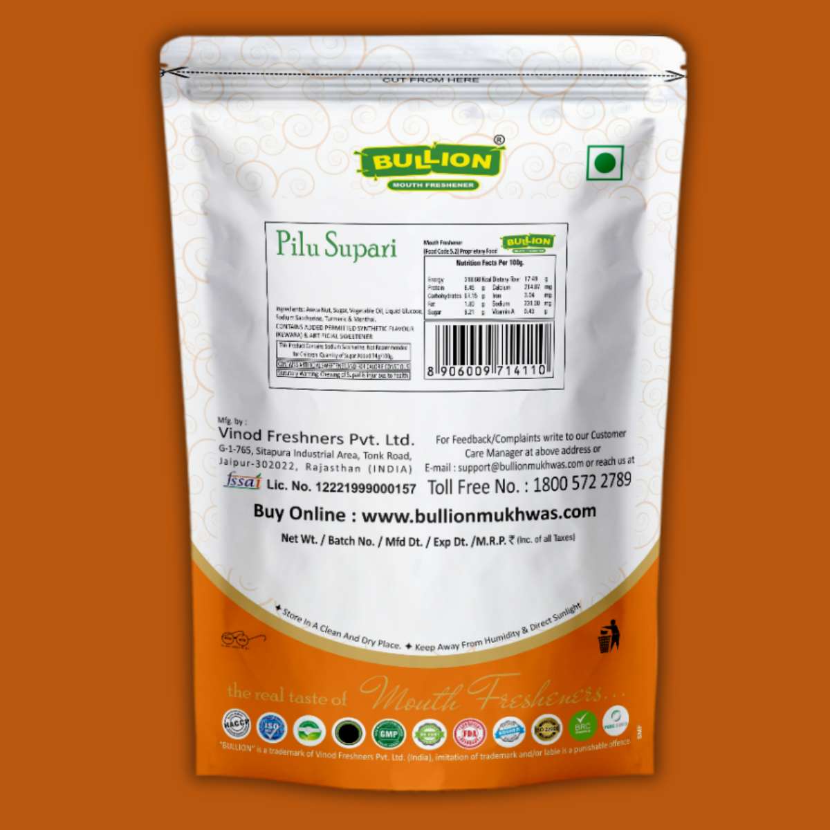 Bullion Pilu Supari