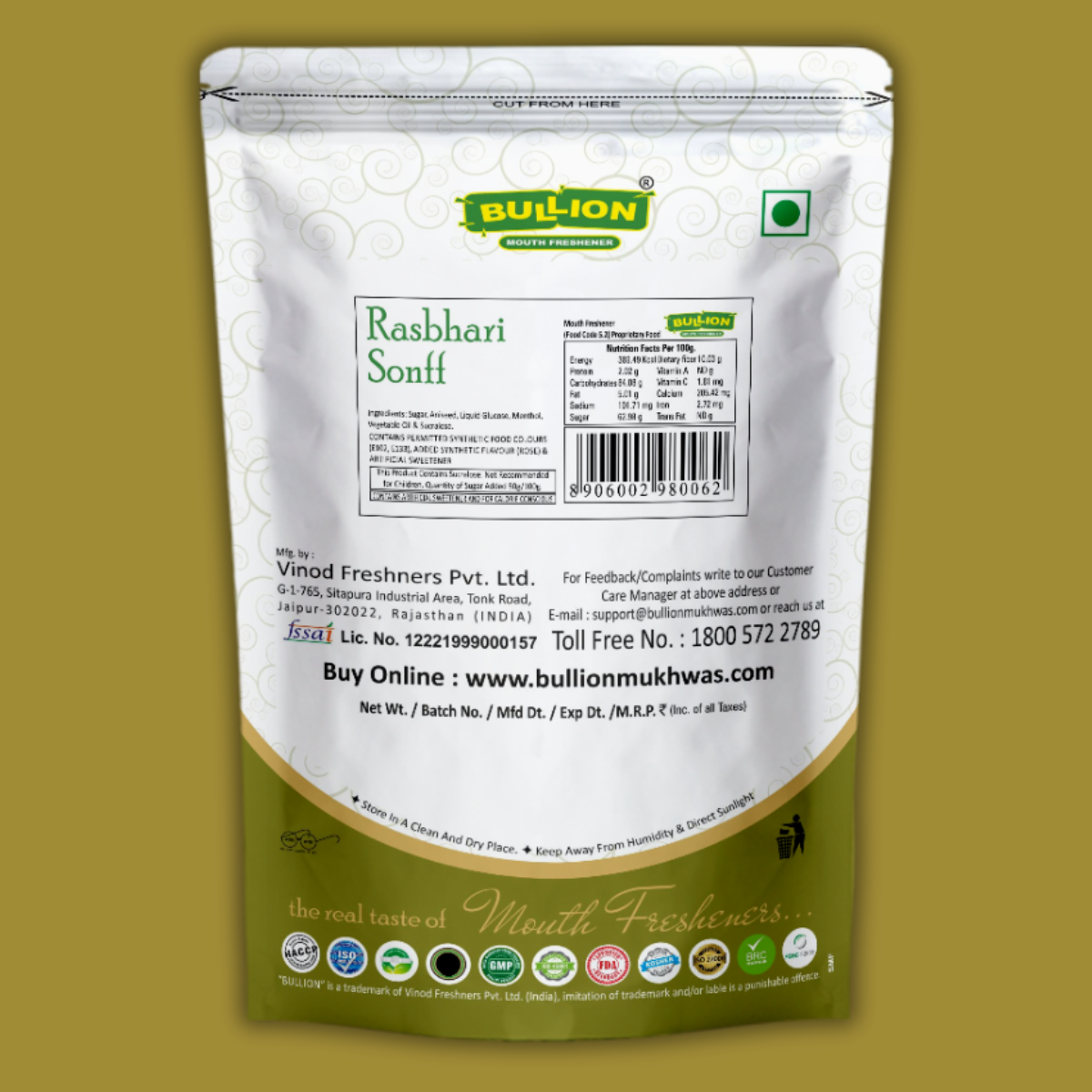 Bullion Rasbhari Sonff