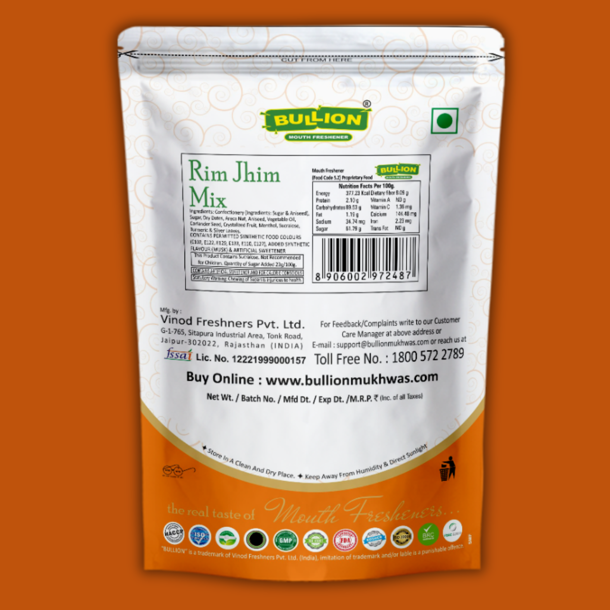 Bullion Rim Jhim Mix