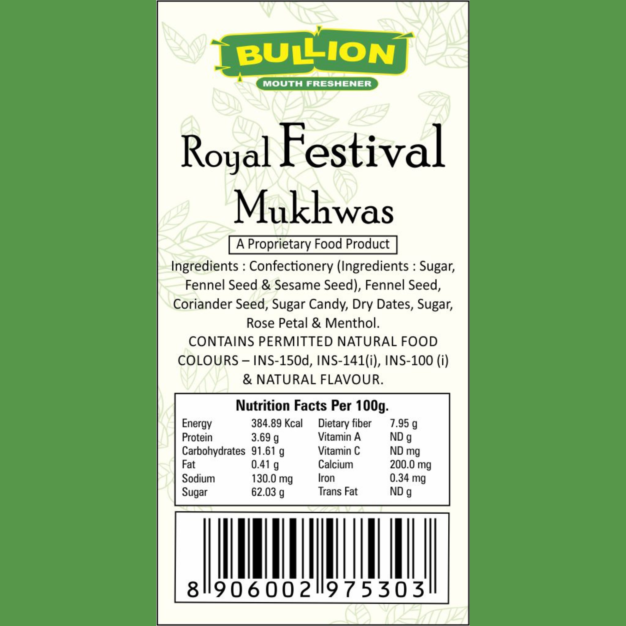 Bullion Royal Festival Mukhwas