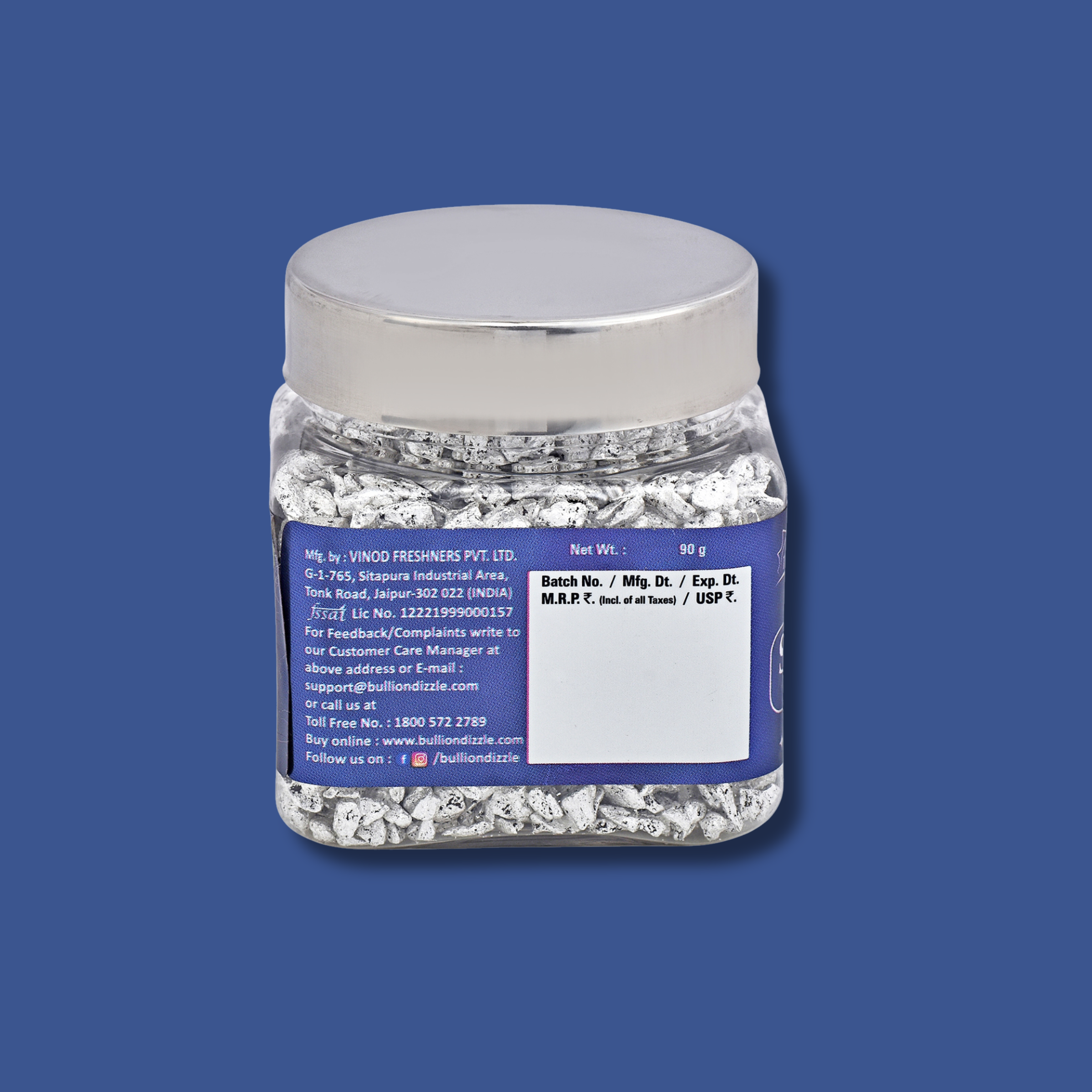 Dizzle Silver Khus (Bareek)