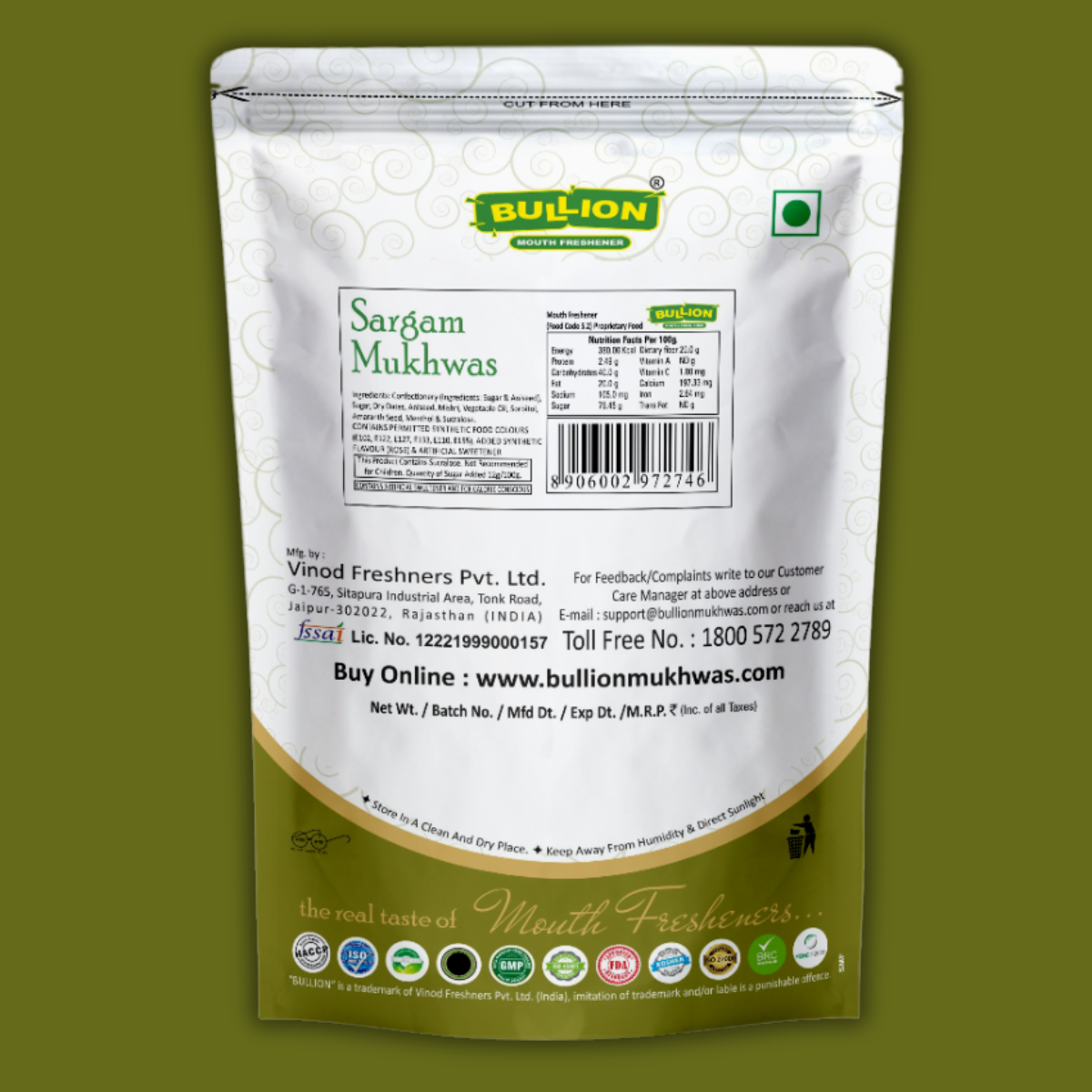 Bullion Sargam Mukhwas