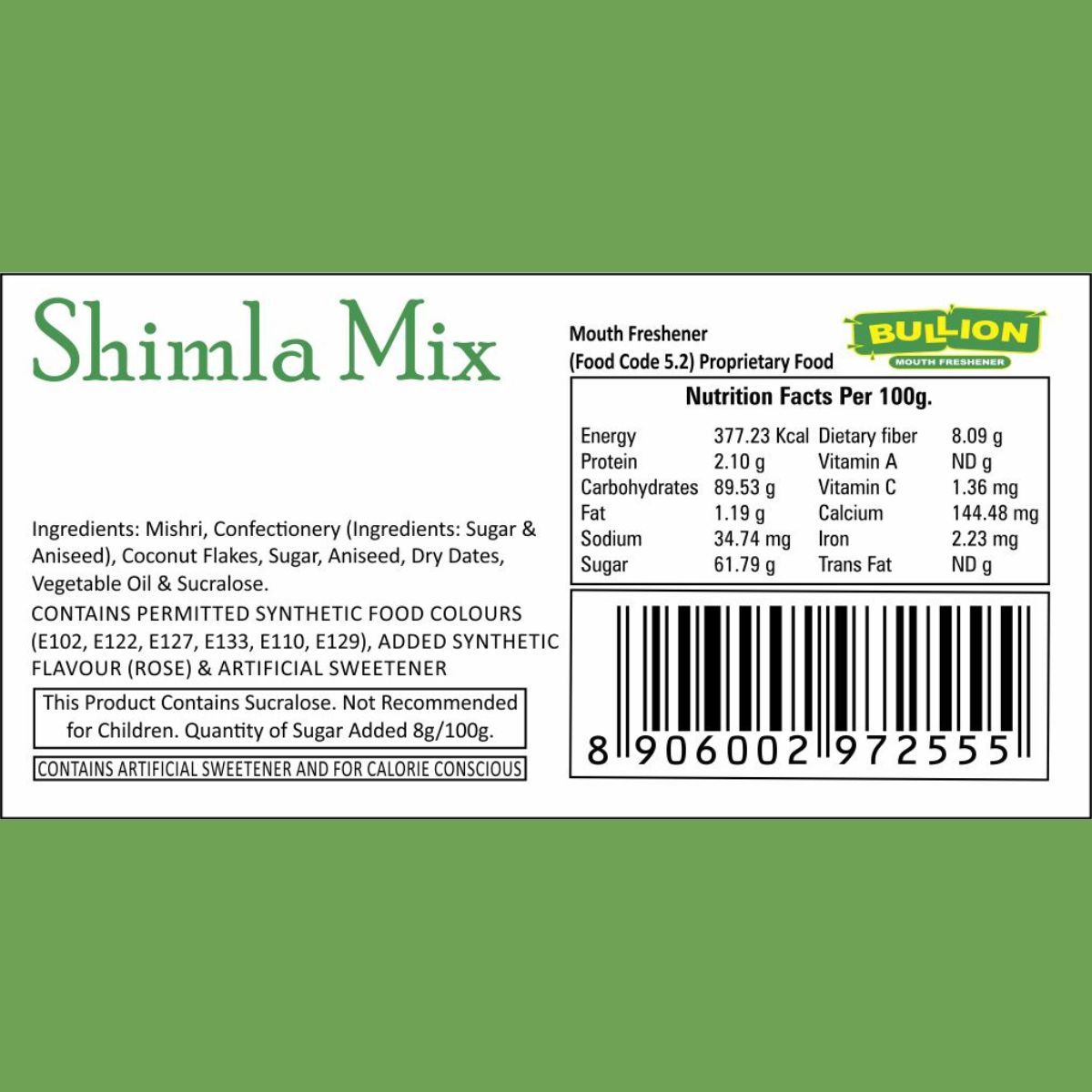 Bullion Shimla Mix