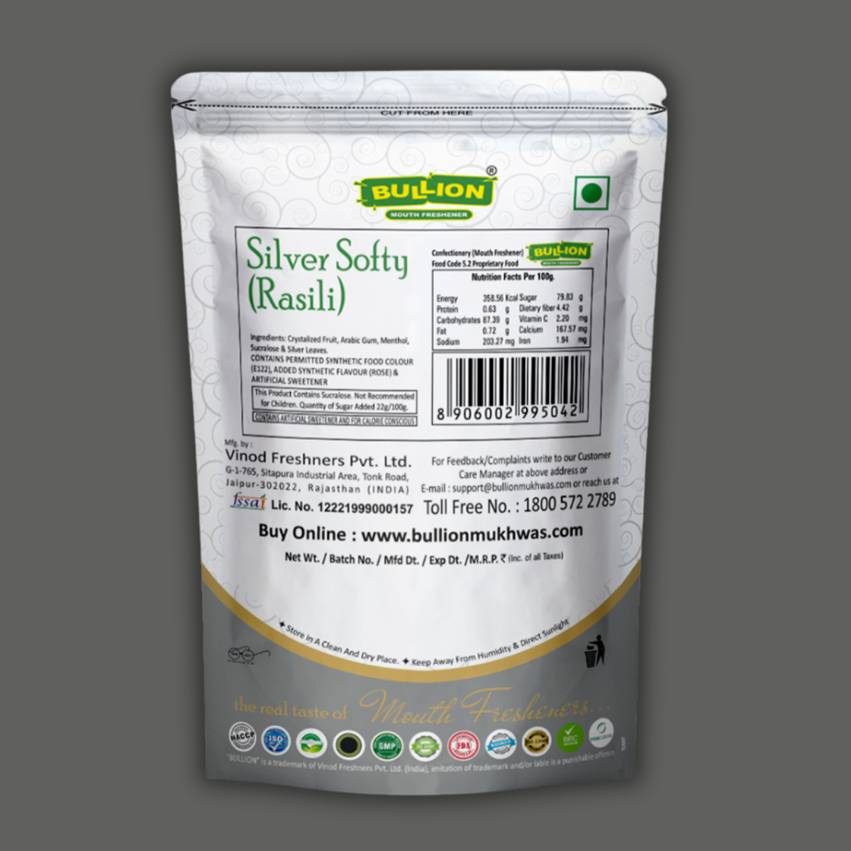 Bullion Silver Softy (Rasili)