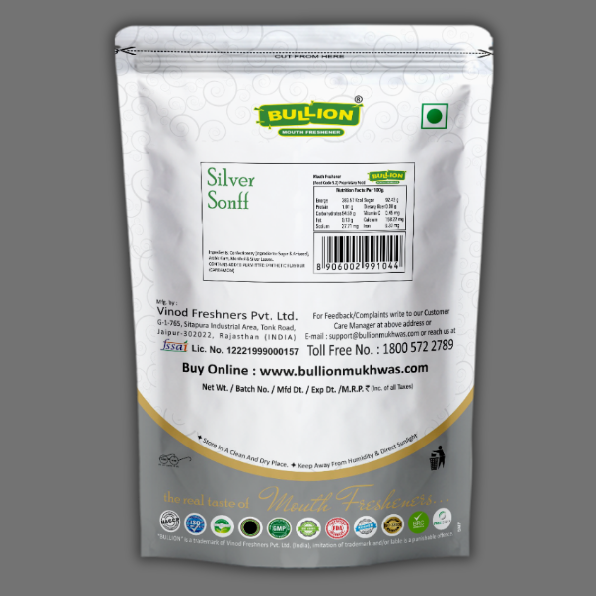 Bullion Silver Sonff