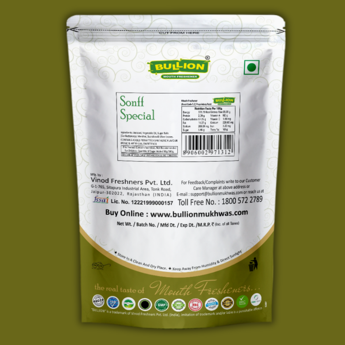 Bullion Sonff Special
