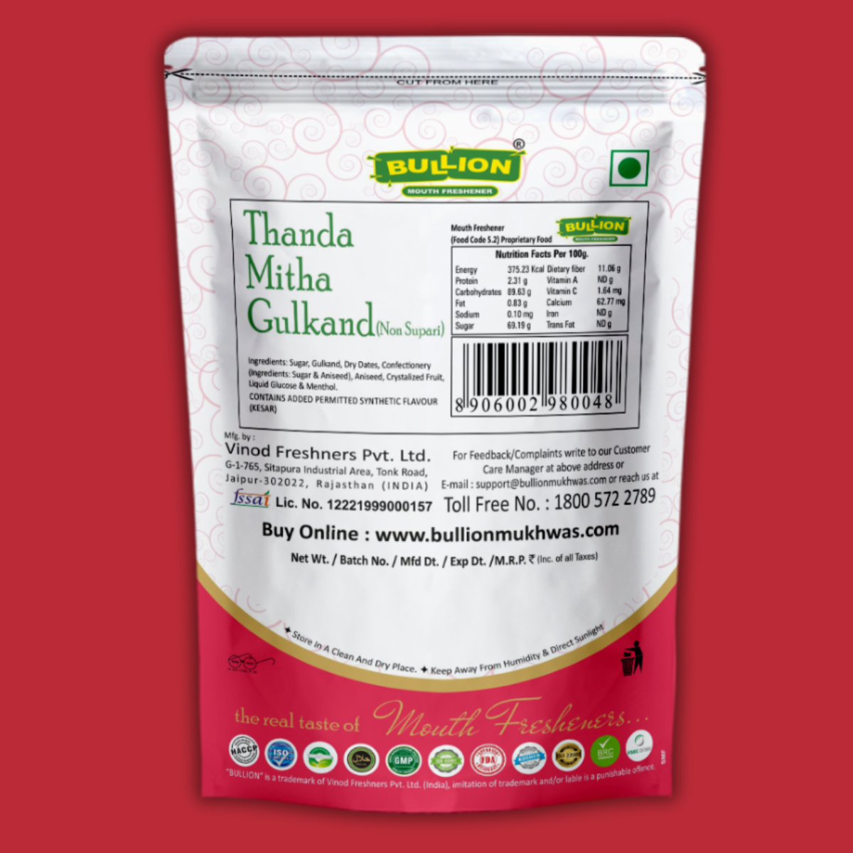 Bullion Thanda Mitha Gulkand