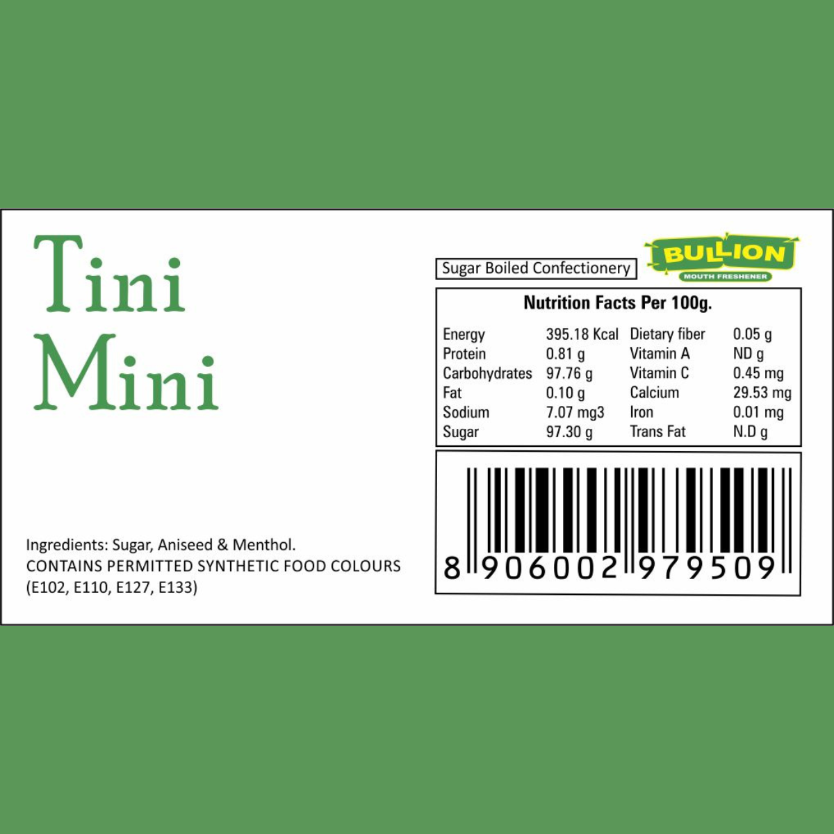 Bullion Tini Mini