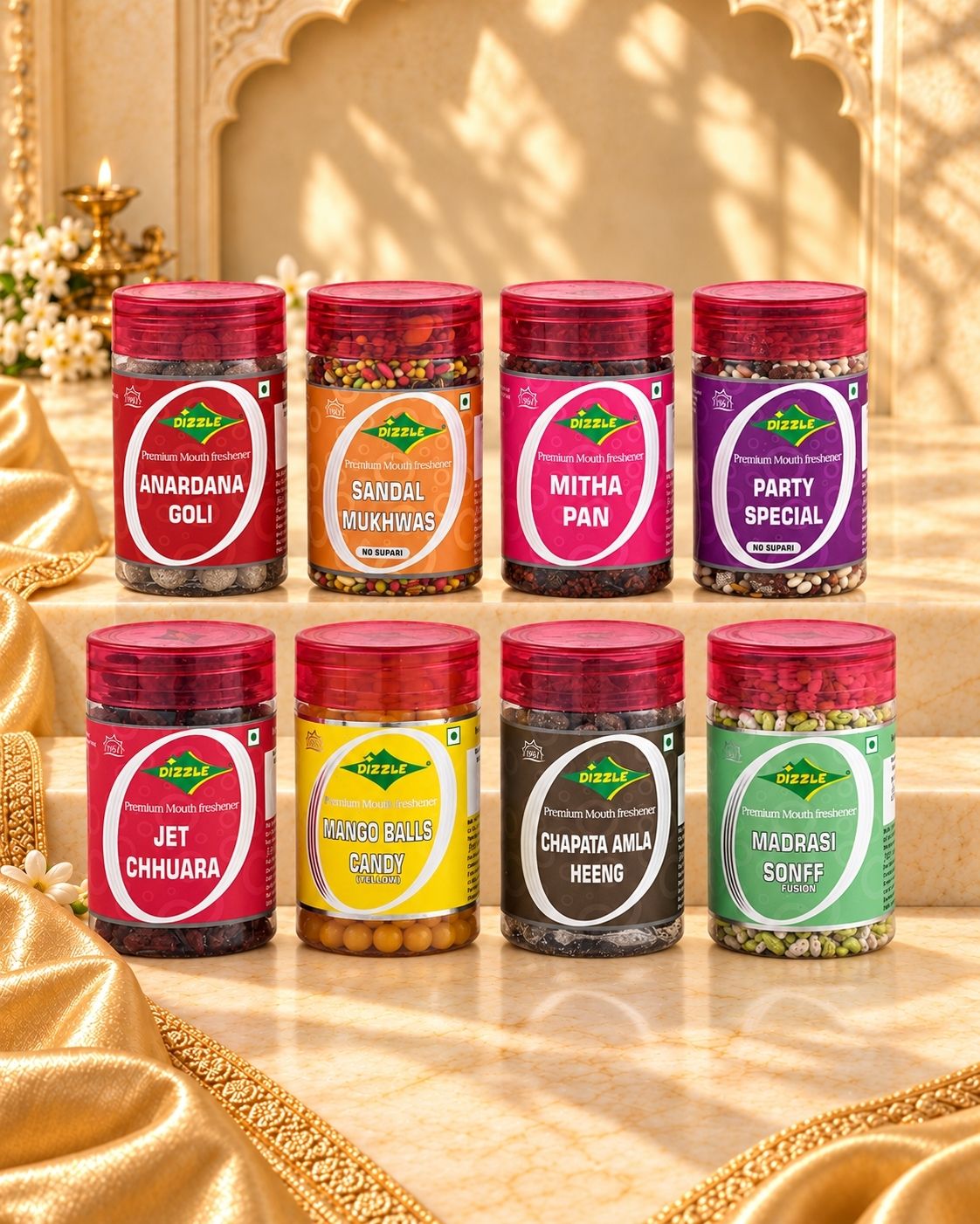 Dizzle Uphaar Mukhwas Delight - 8 PC MTS