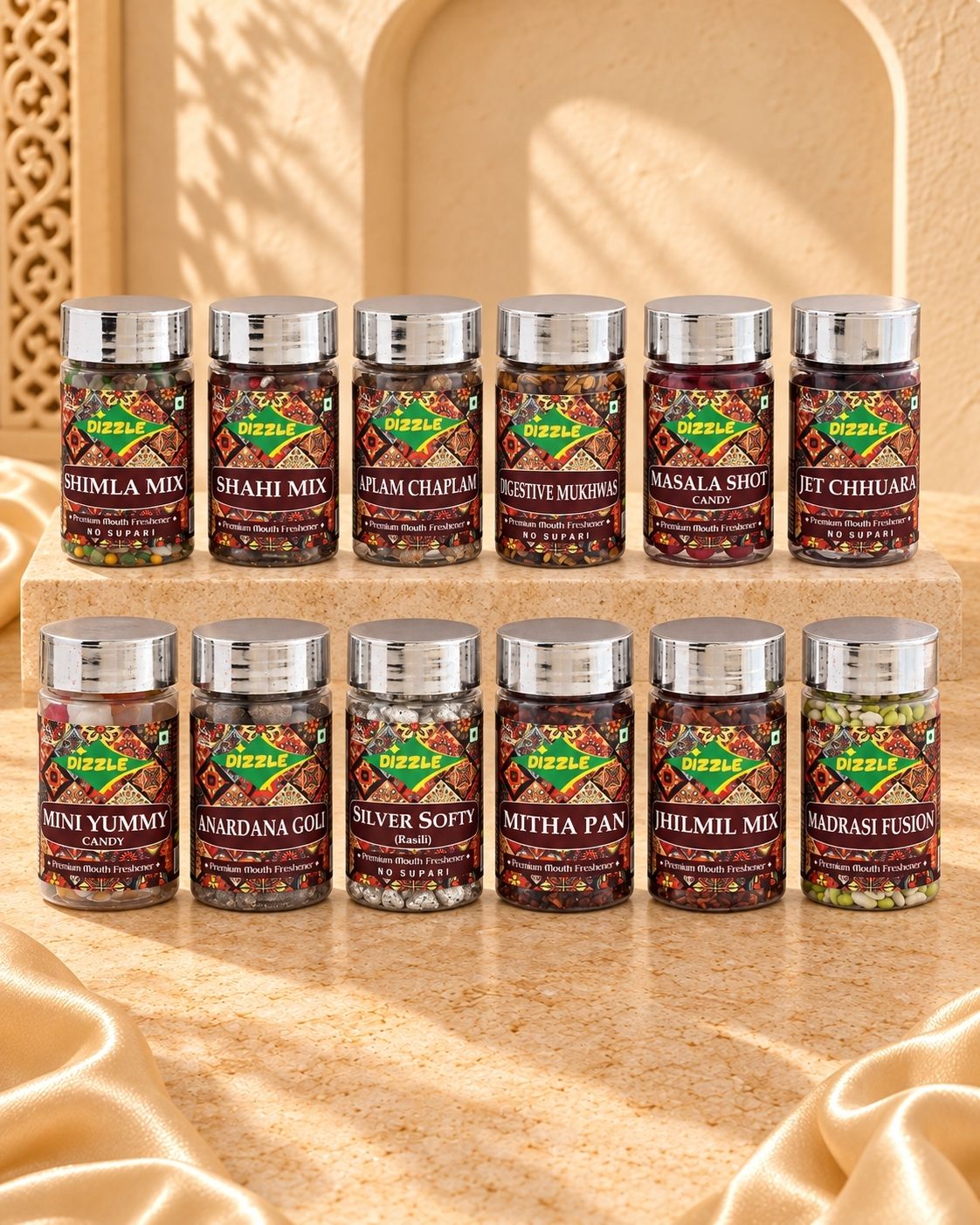 Dizzle Uphaar - 12 PC SMALL JARS